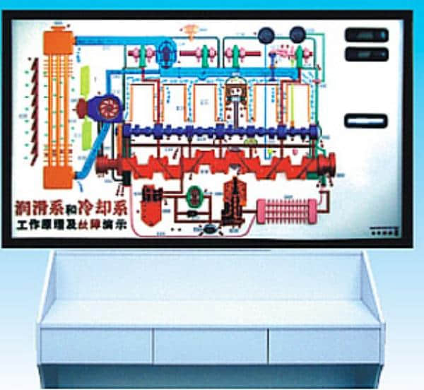 汽車結構及故障演示臺