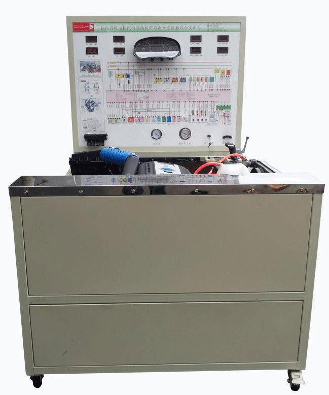 直噴發(fā)動機(jī)帶雙離合器變速器綜合實(shí)訓(xùn)臺